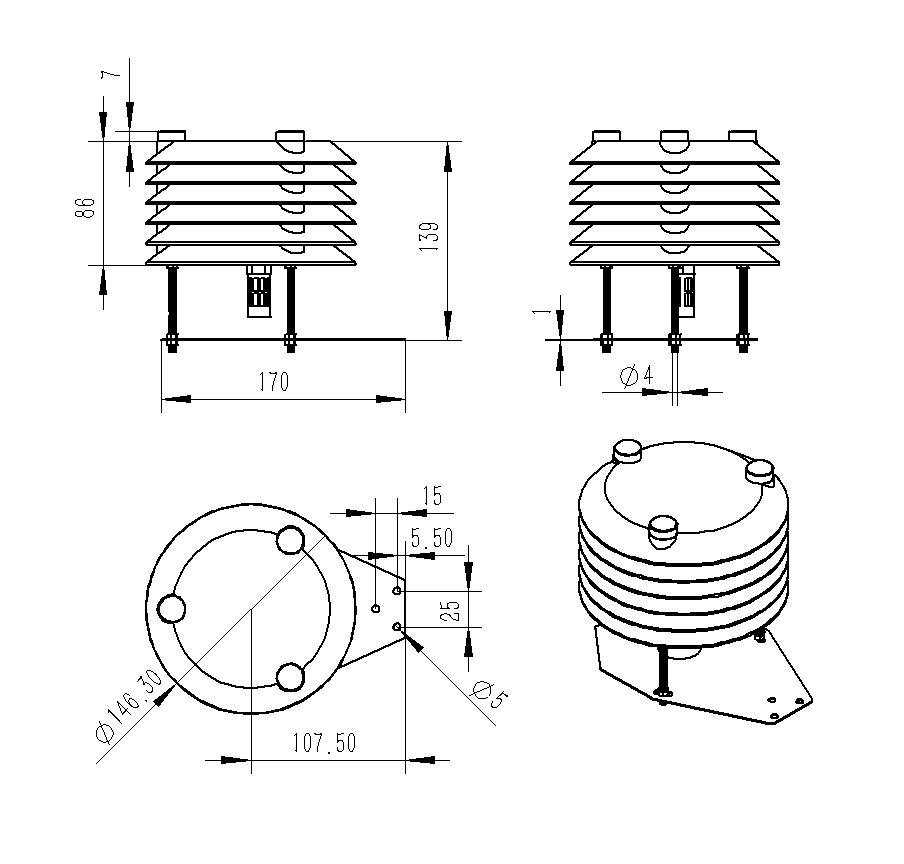 六要素空氣質量傳感器