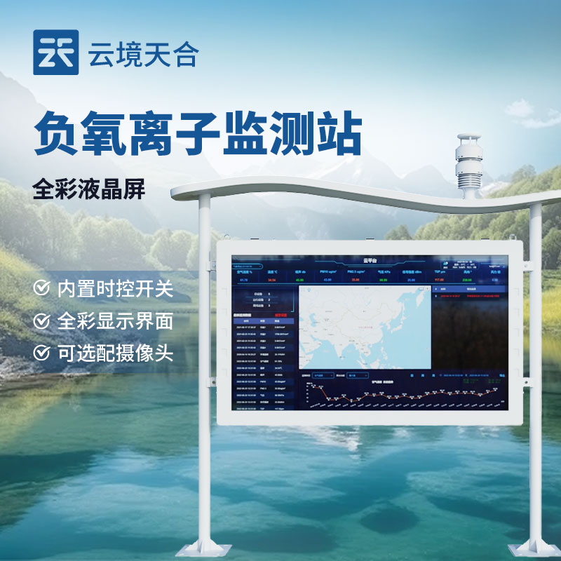 負氧離子環境監測系統在各領域的應用